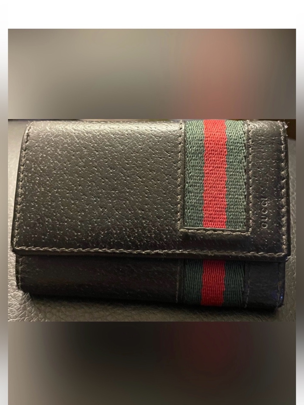 Authentic Gucci Sherry Line Key Holder